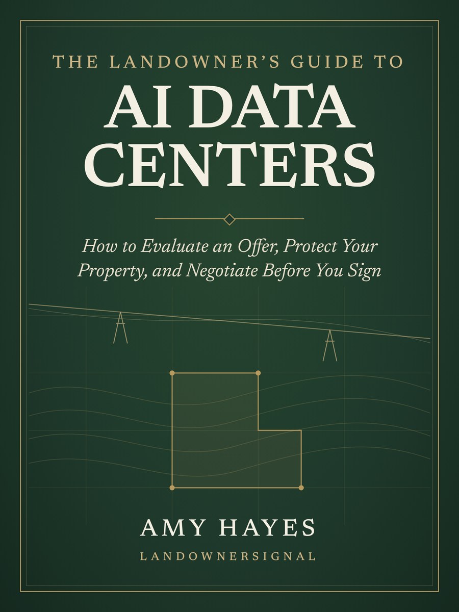 Cover of The Landowner's Guide to AI Data Centers